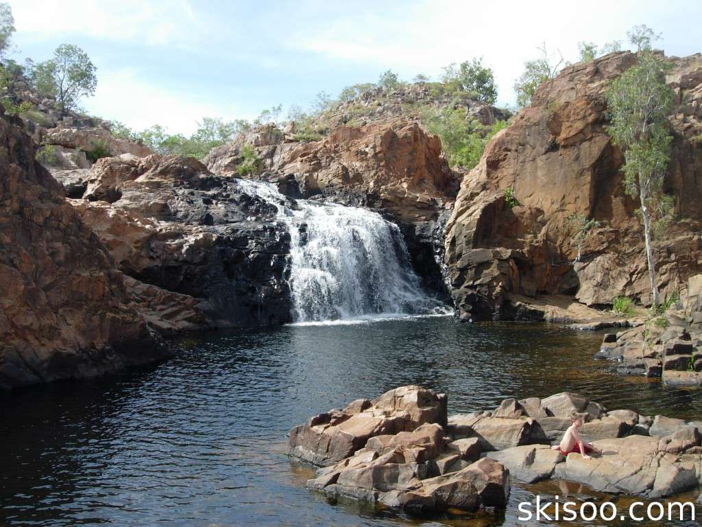 Small waterfall in Adelaide River