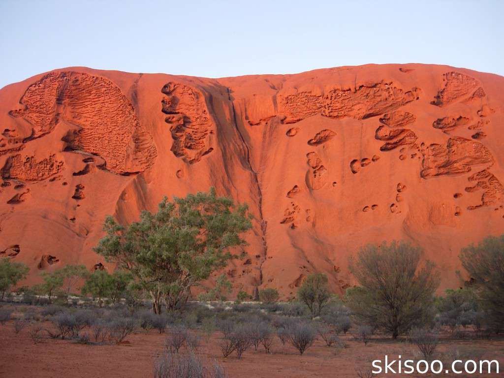 Near Uluru (South East side)