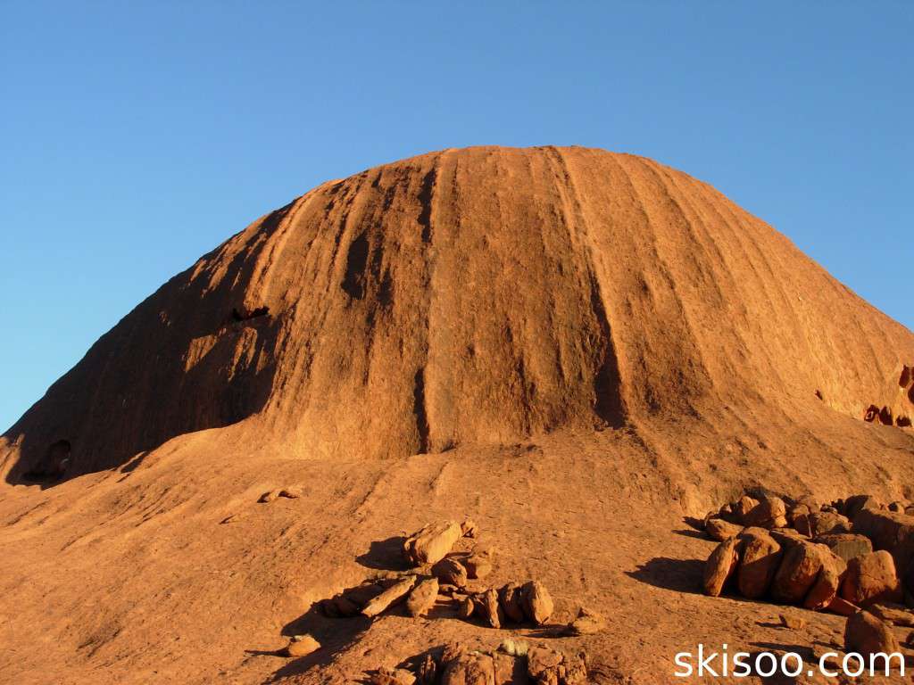 One of the summits of Uluru