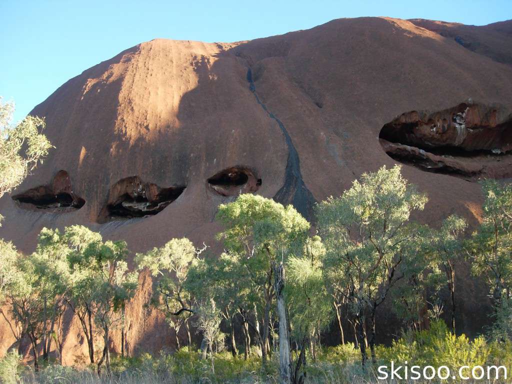Near Uluru (Northwest side)