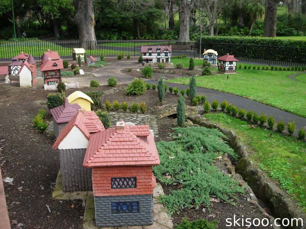 Miniature village in Fitzroy Gardens