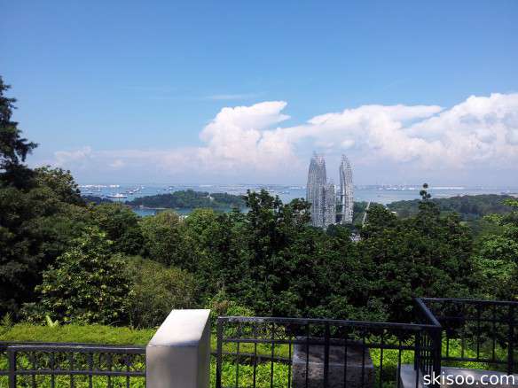 View of the Reflections Condominium from Mount Faber