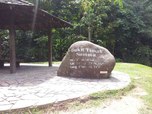 Bukit Timah Summit stone