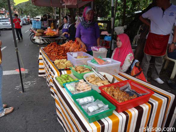 Stall at the Kampung Baru Ramadan Market